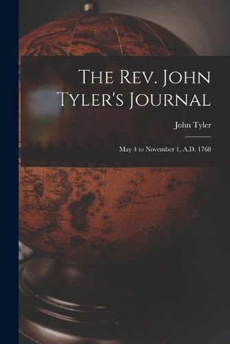 Cover image for The Rev. John Tyler's Journal