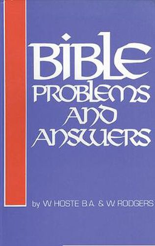 Cover image for Bible Problems and Answers