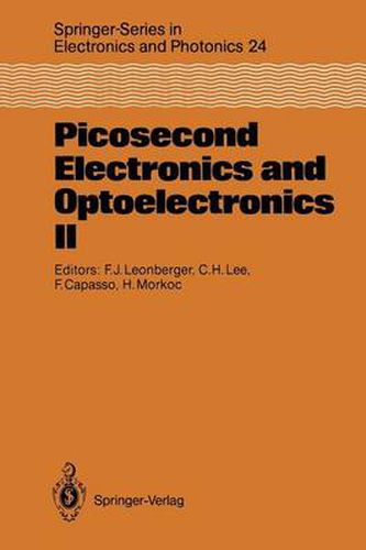 Cover image for Picosecond Electronics and Optoelectronics II: Proceedings of the Second OSA-IEEE (LEOS) Incline Village, Nevada, January 14-16, 1987