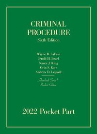 Cover image for Criminal Procedure, Student Edition, 2022 Pocket Part