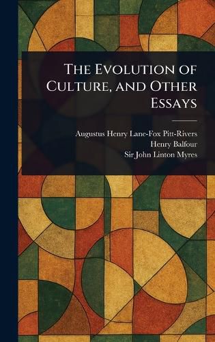 Cover image for The Evolution of Culture, and Other Essays