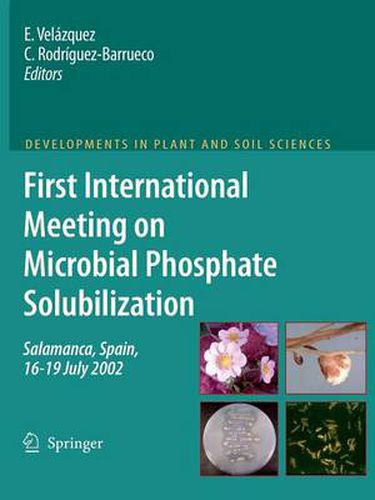 Cover image for First International Meeting on Microbial Phosphate Solubilization