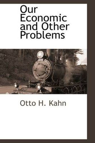 Cover image for Our Economic and Other Problems