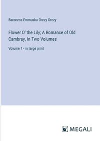 Cover image for Flower O' the Lily; A Romance of Old Cambray, In Two Volumes