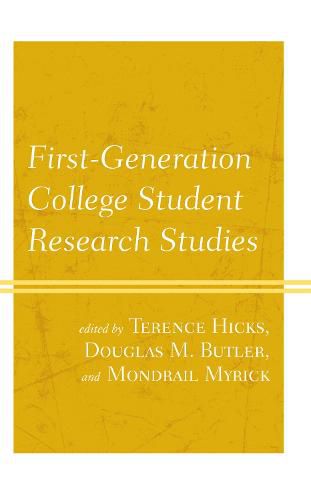 Cover image for First-Generation College Student Research Studies