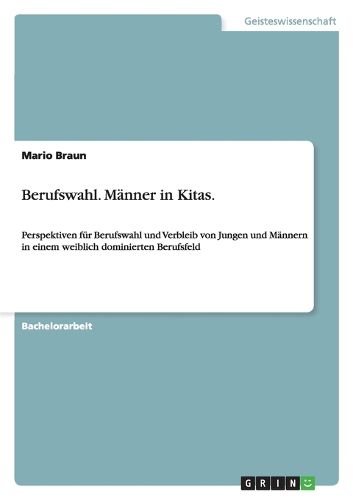 Cover image for Berufswahl. Manner in Kitas.