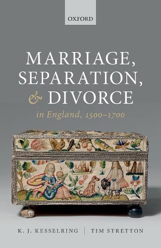 Cover image for Marriage, Separation, and Divorce in England, 1500-1700