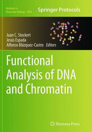 Cover image for Functional Analysis of DNA and Chromatin