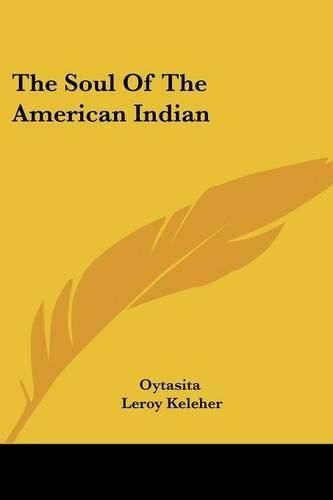 Cover image for The Soul of the American Indian