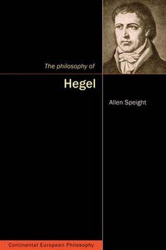 Cover image for The Philosophy of Hegel