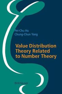 Cover image for Value Distribution Theory Related to Number Theory