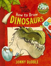 Cover image for Doodle with Duddle: How to Draw Dinosaurs