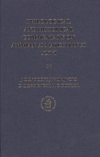 Cover image for Philological and Historical Commentary on Ammianus Marcellinus XXVI