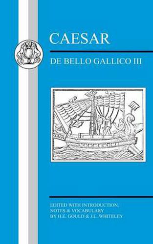 Cover image for Caesar: De Bello Gallico III