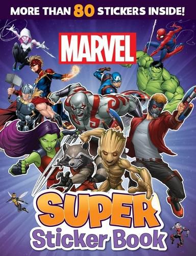 Cover image for Marvel: Super Sticker Book (Featuring Guardians of the Galaxy)
