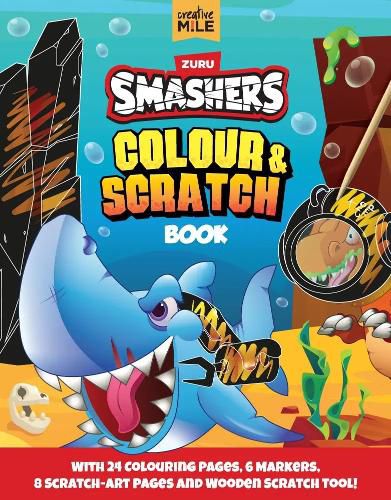Cover image for Smashers Colour and Scratch Book