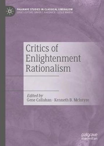 Cover image for Critics of Enlightenment Rationalism