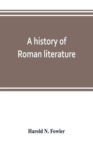 Cover image for A history of Roman literature