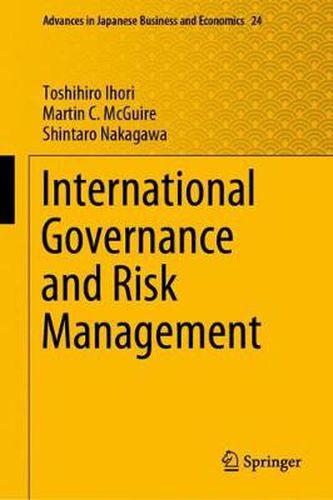 Cover image for International Governance and Risk Management