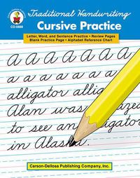 Cover image for Traditional Handwriting: Cursive Practice, Grades 2 - 5