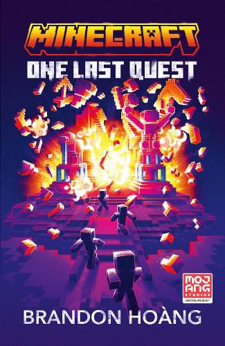 Cover image for Minecraft One Last Quest Novel