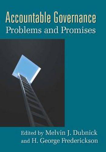 Cover image for Accountable Governance: Problems and Promises