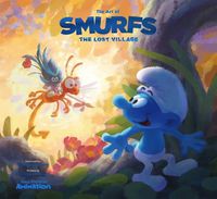 Cover image for The Art of Smurfs: The Lost Village