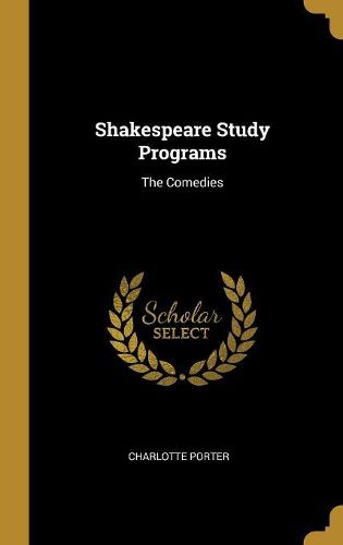 Cover image for Shakespeare Study Programs