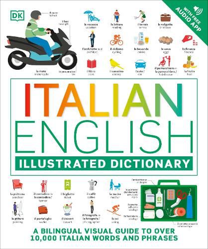 Cover image for Italian - English Illustrated Dictionary