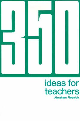 Cover image for 350 Ideas for Teachers