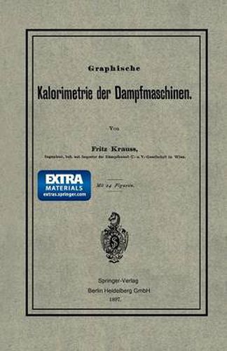 Cover image for Graphische Kalorimetrie Der Dampfmaschinen