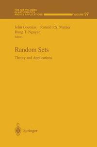 Cover image for Random Sets: Theory and Applications