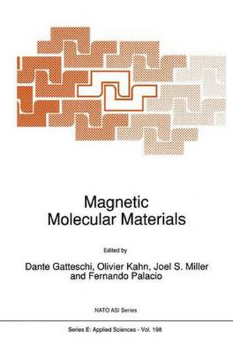 Cover image for Magnetic Molecular Materials