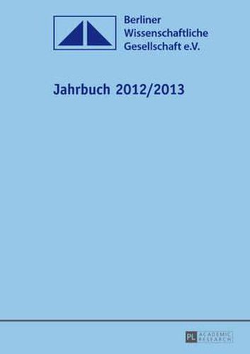 Cover image for Jahrbuch 2012/2013: Herausgegeben Im Auftrag Des Vorstandes Von Martin Heger