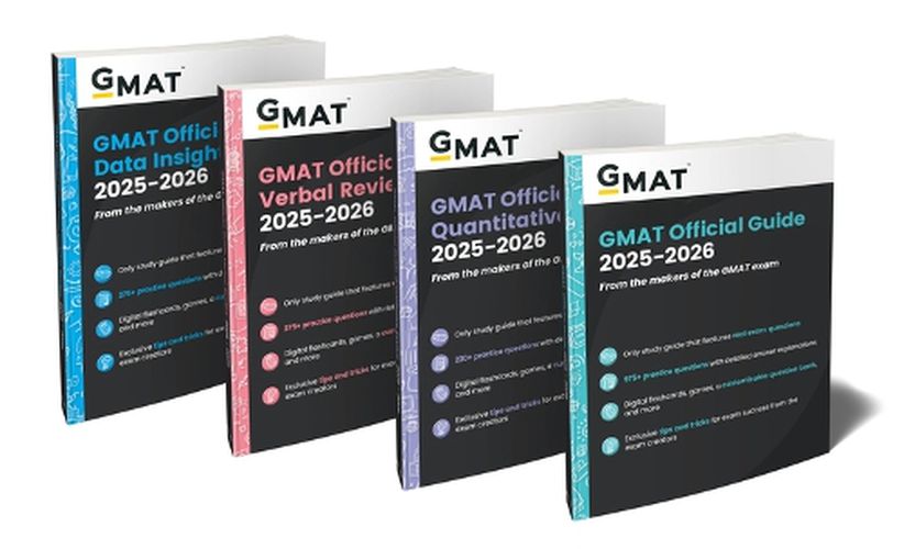 Cover image for GMAT Official Guide 2025 - 2026 Bundle