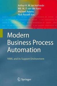 Cover image for Modern Business Process Automation: YAWL and its Support Environment