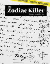 Cover image for The Zodiac Killer: Terror in California