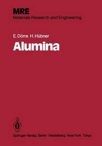 Cover image for Alumina: Processing, Properties, and Applications