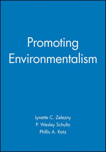 Cover image for Promoting Environmentalism