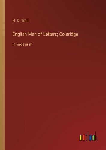 English Men of Letters; Coleridge