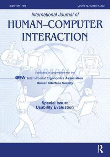 Cover image for Usability Evaluation: A Special Issue of the International Journal of Human-Computer Interaction