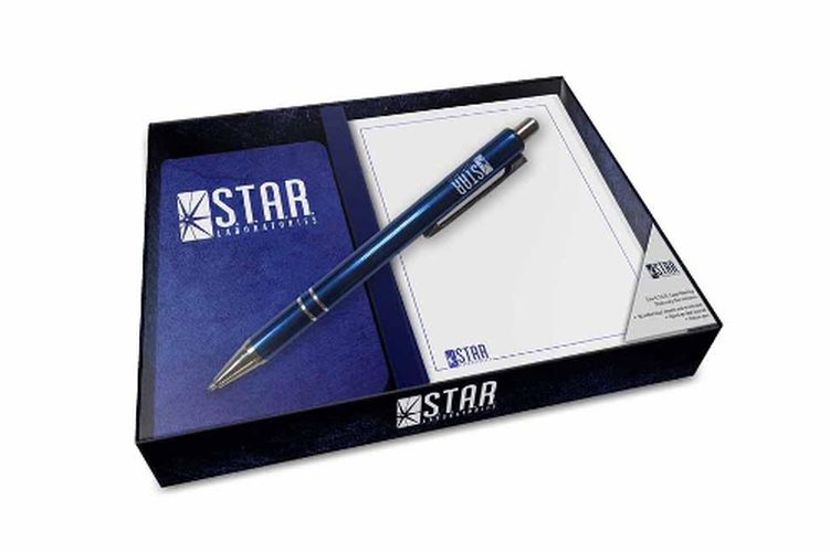 DC Comics: S.T.A.R. Labs Desktop Stationery Set (With Pen)