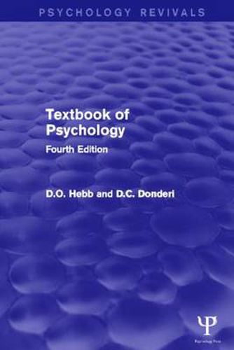 Cover image for Textbook of Psychology (Psychology Revivals)