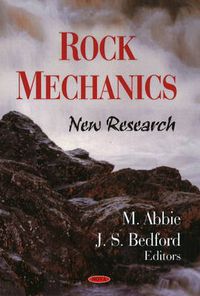 Cover image for Rock Mechanics: New Research