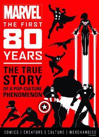 Cover image for Marvel Comics: The First 80 Years