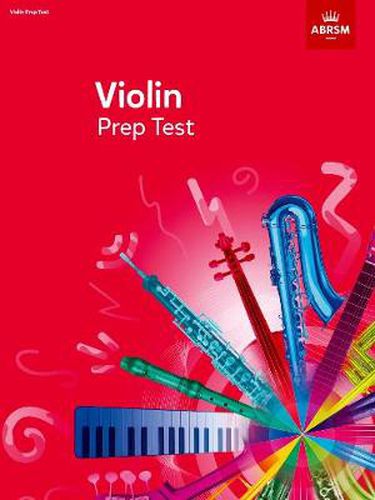 Cover image for Violin Prep Test - Abrsm: Red Cover