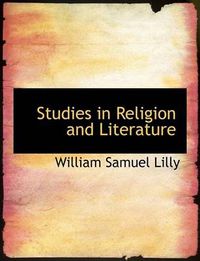 Cover image for Studies in Religion and Literature