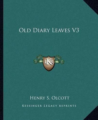 Old Diary Leaves V3