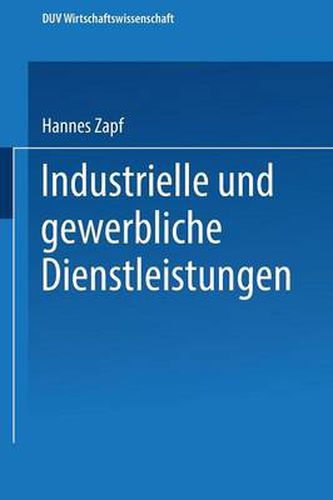 Cover image for Industrielle Und Gewerbliche Dienstleistungen