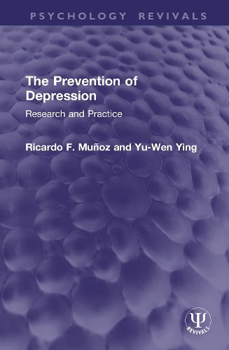 Cover image for The Prevention of Depression